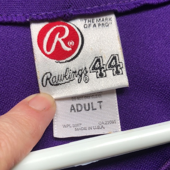 Rawlings Diamondbacks replica baseball jersey #3 - Picture 2 of 7